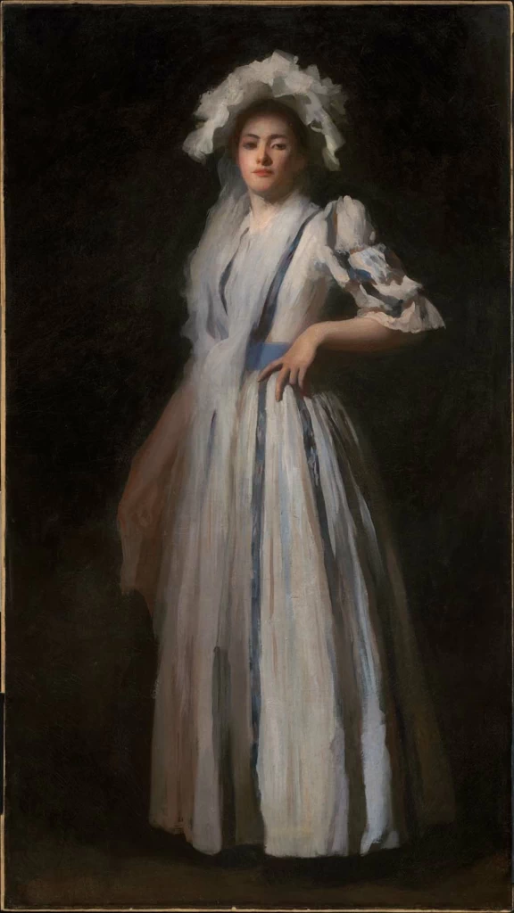Edmund Tarbell - Ritratto di Mia sorella Lidia, Museum of Fine Arts Boston